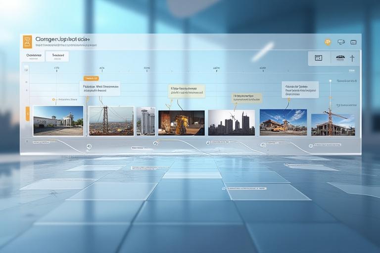 Виртуальная временная линия стройки