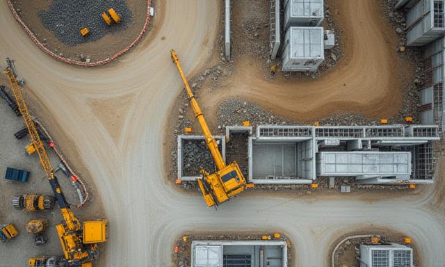 Стройка с воздуха